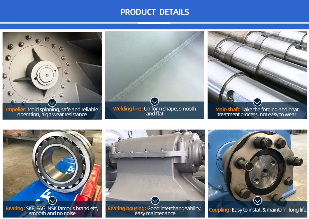 5-12 serie elektrische vlamboogoven uitlaatgasreiniging centrifugaalventilator geïnduceerde ventilator 1