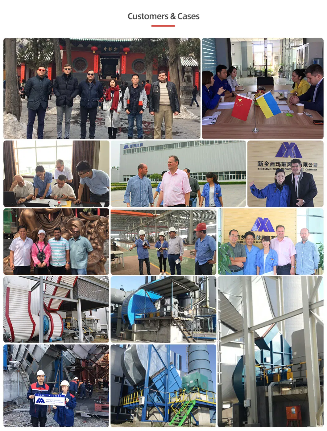 5-12 serie elektrische vlamboogoven uitlaatgasreiniging centrifugaalventilator geïnduceerde ventilator 8