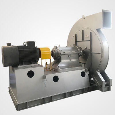 kwaliteit Hoogwaardige, energiezuinige, industriële centrifuge blazer met een enkel inlaatgas met achterwaarts gebogen ontwerp Fabriek